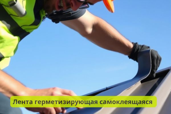 Лента герметизирующая никобенд для кровли фото